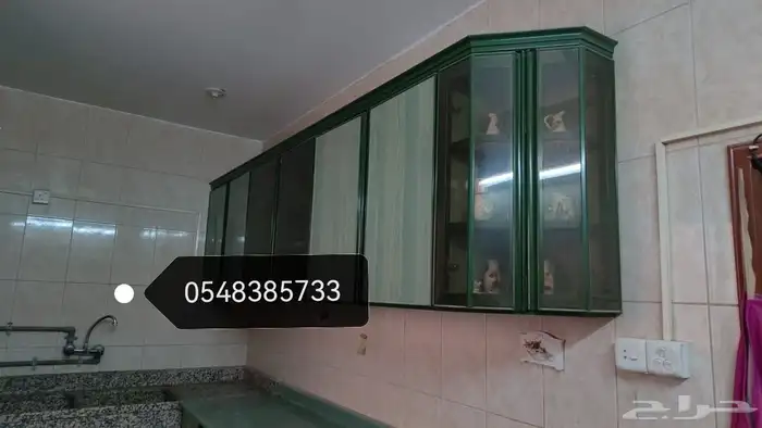 مطبخ للبيع خمس قطع مع مغسله كبيرة 3