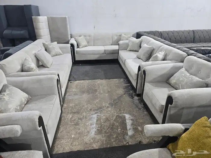 كنب جديد جاهز وبسعر المصنع شامل التوصيل 10