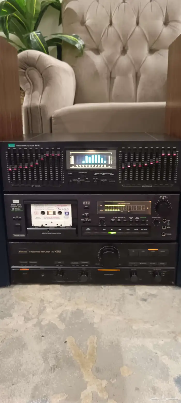 مسجل كاسيت استيريو سانسوي sansui 3