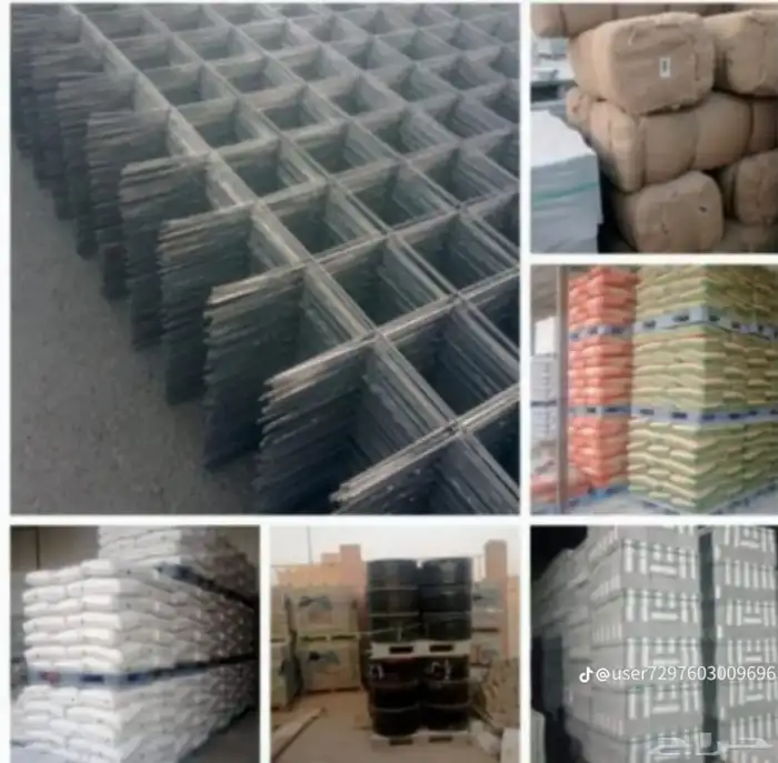 توريد جميع مواد بناء اسمنت رمل بلاط بندوره انترلوك مصدات عتب 11