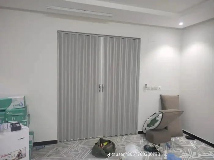 ابواب كرديون سحاب. جلد بلاستيك. مصنع سعودي. ايطالي 6