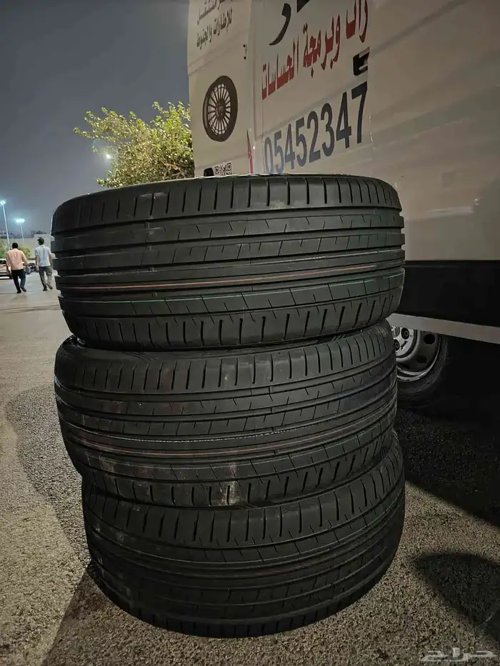 بنشر متنقل مركز إلا طار لبيع جميع أنواع الاطارات نخدمك في م 6