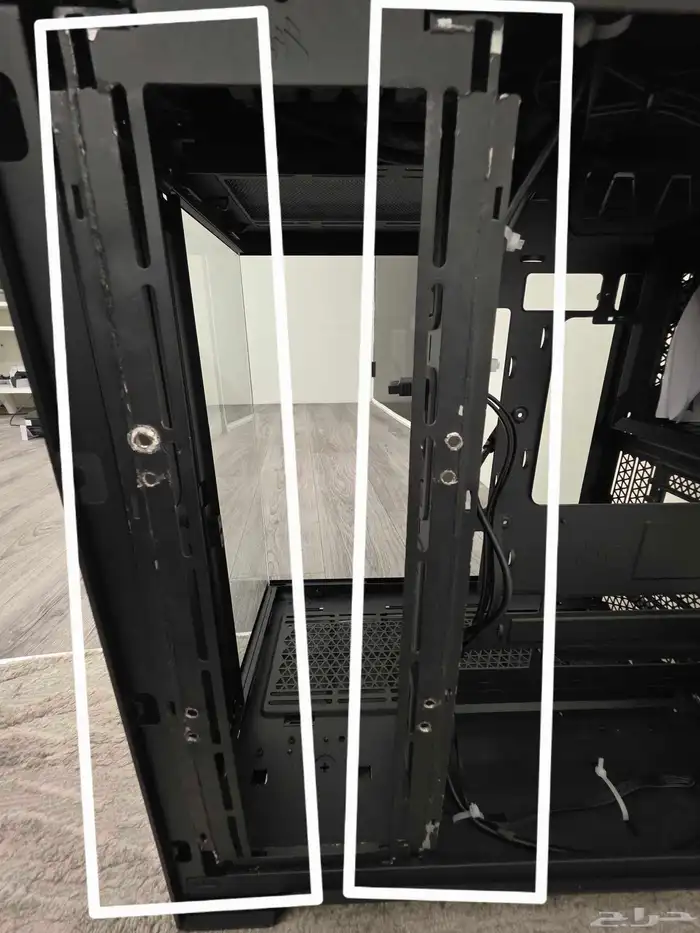 كورسير 6500X Mid-Tower Dual Chamber كيس بي سي 6