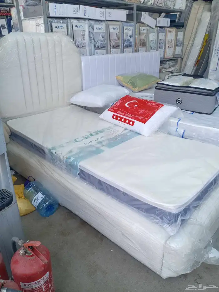 سراير خشب سرير حديد دورين مراتب تجهيز سكن عمال 8