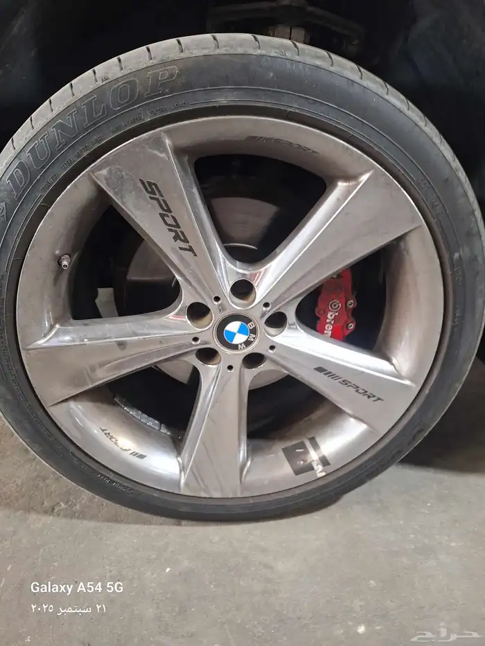 جنوط بي ام اكس فايف 2012 استالس مع الكفرات 1