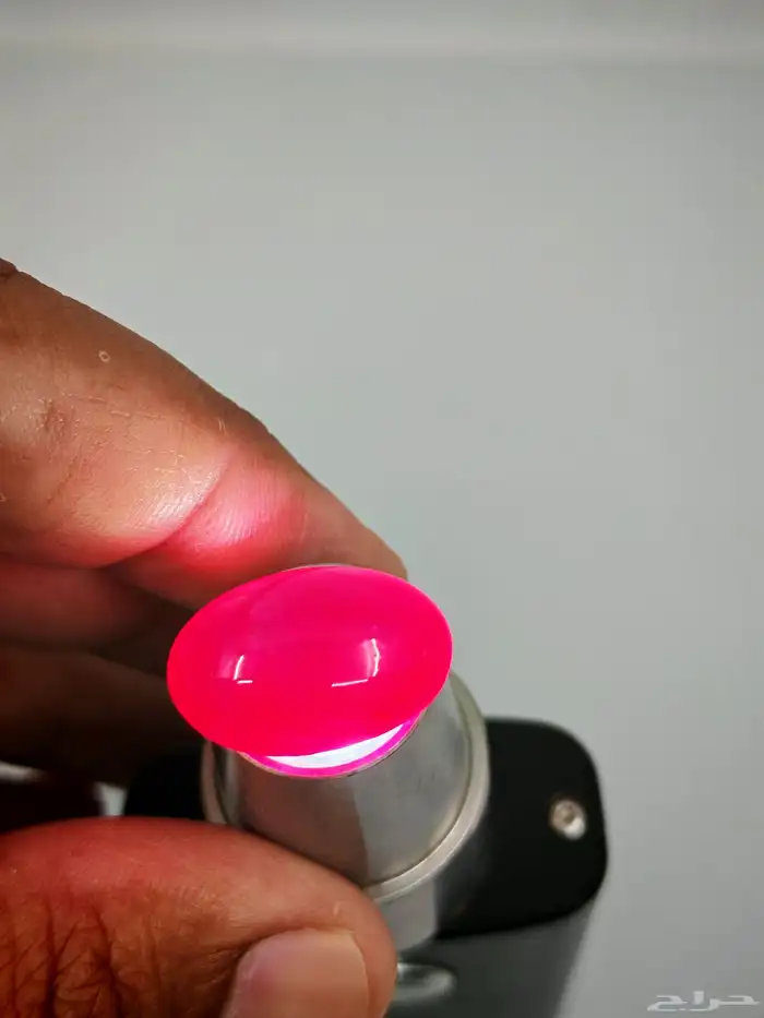 ياقوت طبيعي راهي معالج حرارة بشهادة دولية معتمدة 10