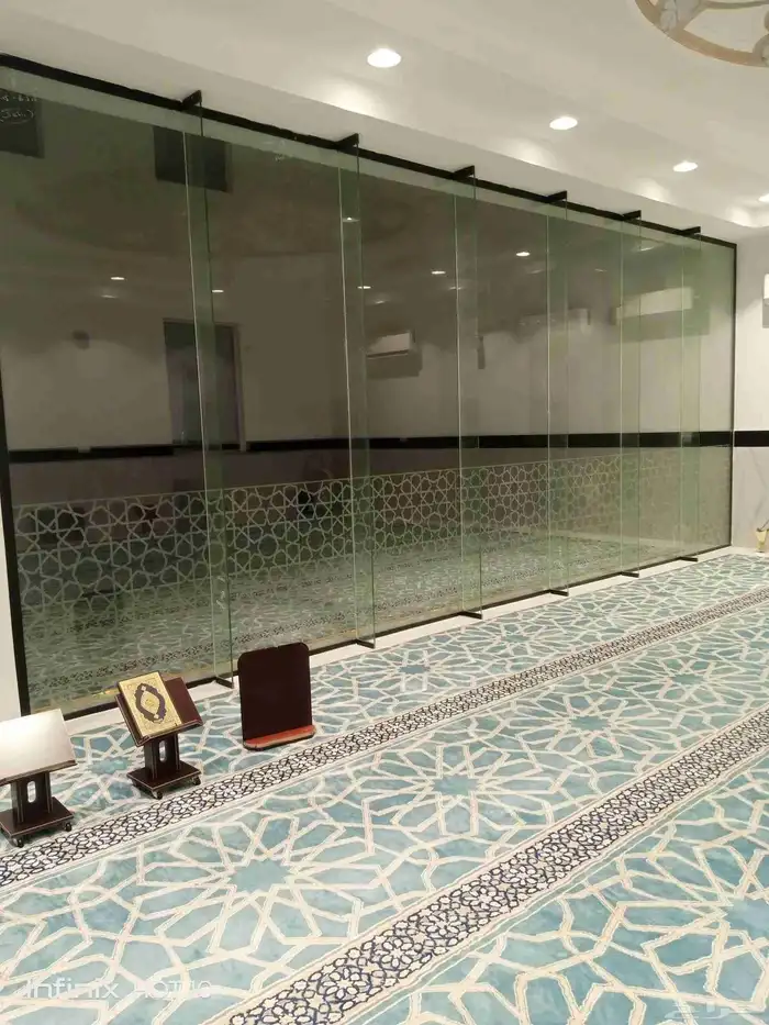 ا تركيب زجاج سكريت 12 ملي حسب الطلب -صيانه جميع الابواب الزج 1