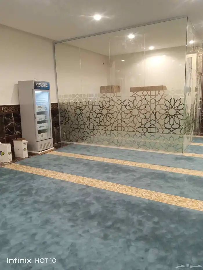 ا تركيب زجاج سكريت 12 ملي حسب الطلب -صيانه جميع الابواب الزج 3