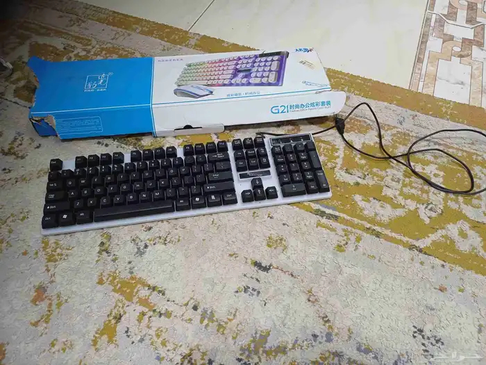 كيبورد قيمنق مستعمل من دون الماوس 1