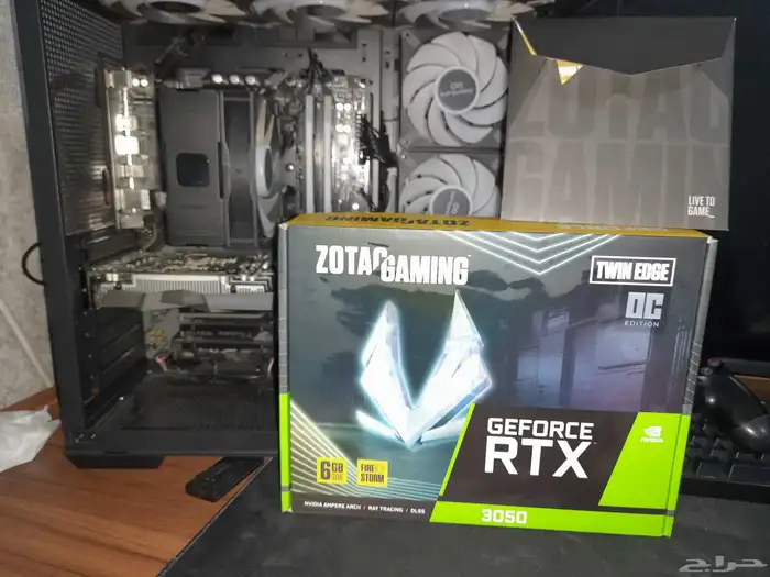 كرت شاشه rtx 3050 مستعمل اقل من 4 شهور 5