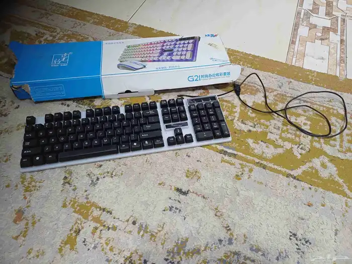 كيبورد قيمنق مستعمل من دون الماوس 2