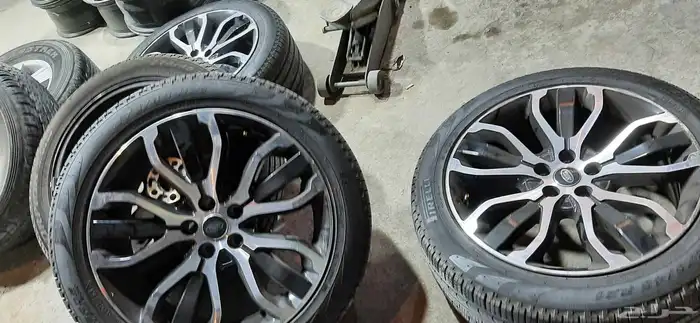 جنوط رنج روفر وكاله بكفراتها مقاس 21 تاريخ الكفرات 24 7