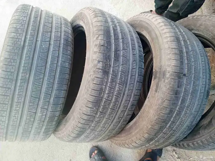 كفرات برلي شبه جديد مقاس 285 50 20 8