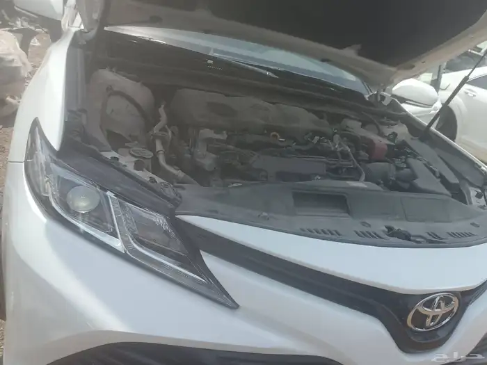 تشليح كامري لبيع قطع غيار فقط مديل 2020 ممشى 61 كم 5