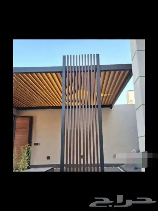 حداد مظلات وسواتر 2