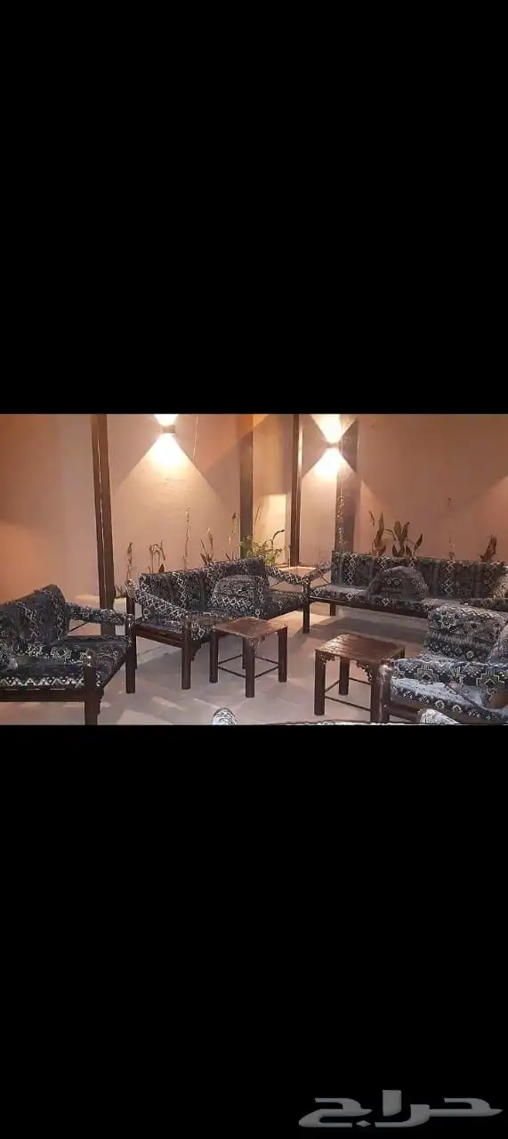 كراسي حديد جلسات خارجية اثاث مراكيز 4