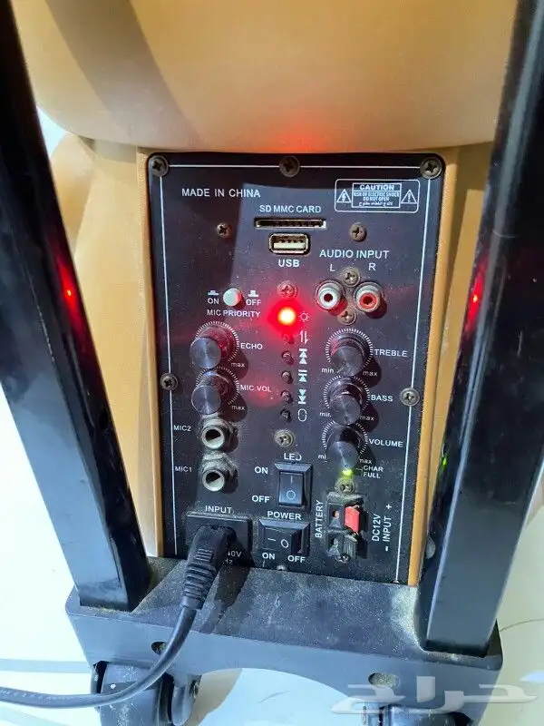 سماعه بلوتوث حجم كبير اضاةات ملونه للبيع 2