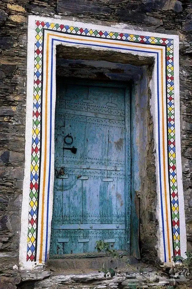 ابواب تراثيه خشب 7