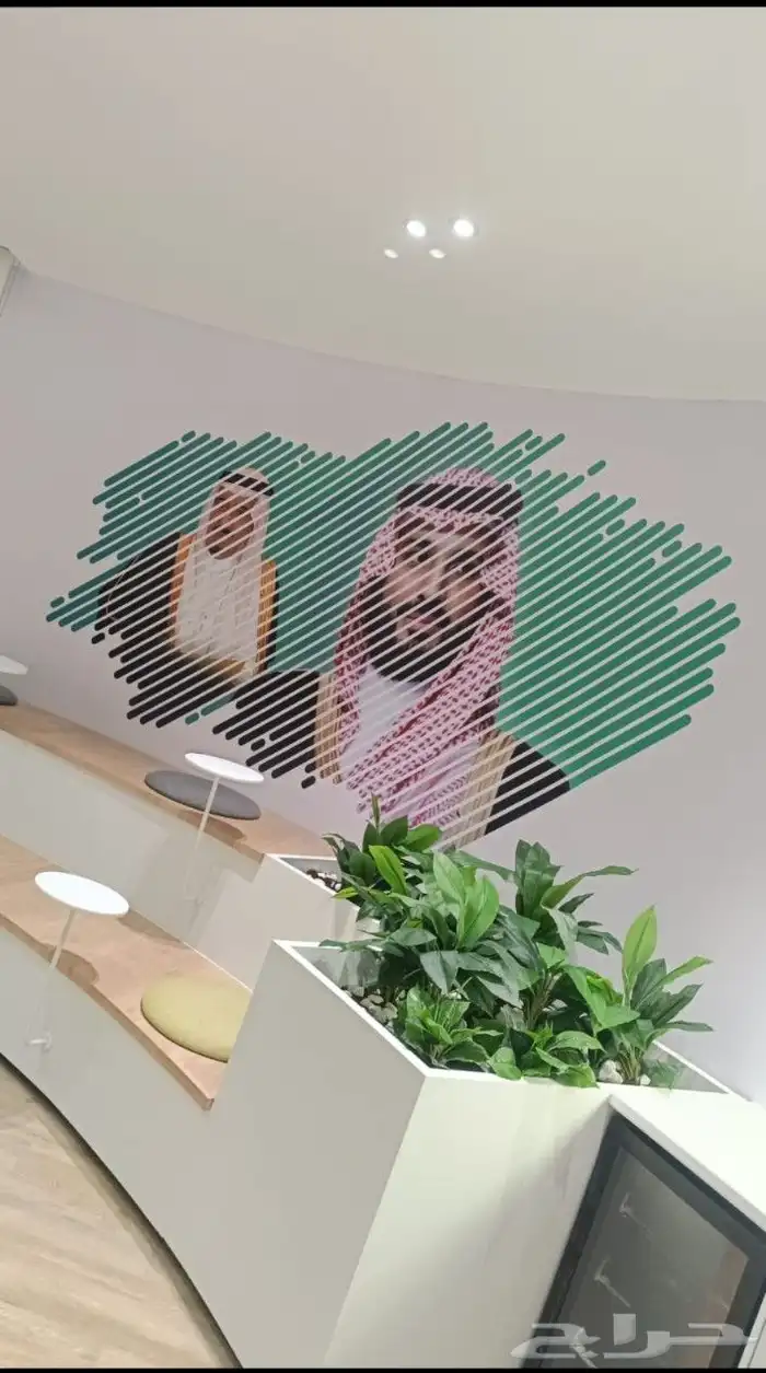 طباعة استيكر جدران 2