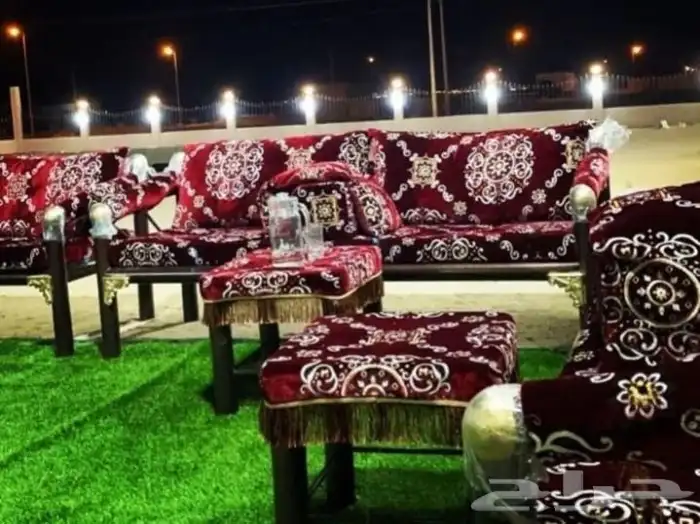 كراسي حديد جلسات خارجية اثاث مراكيز 6