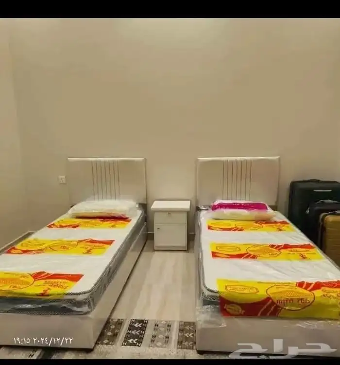 سراير خشب سرير حديد دورين مراتب تجهيز سكن عمال 17