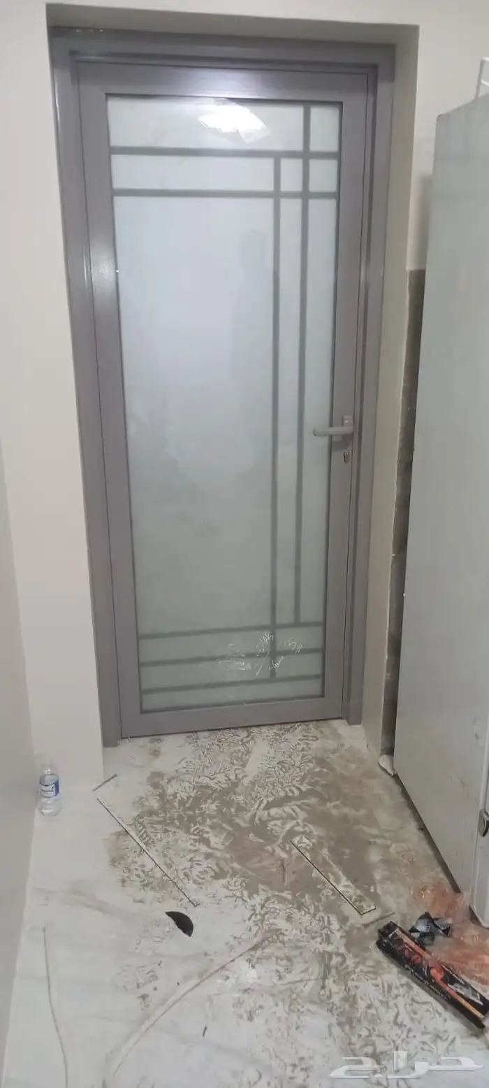ابواب المنيوم زجاج واجهات استركشر شاور سكريت تفصيل درايش 6