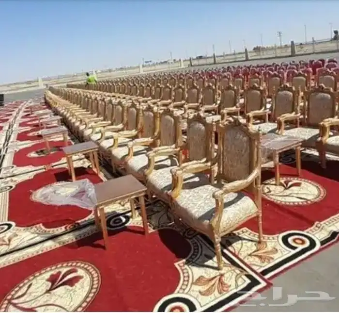 زل كراسي طاولات تنضيم حفلات زل ملكي 6