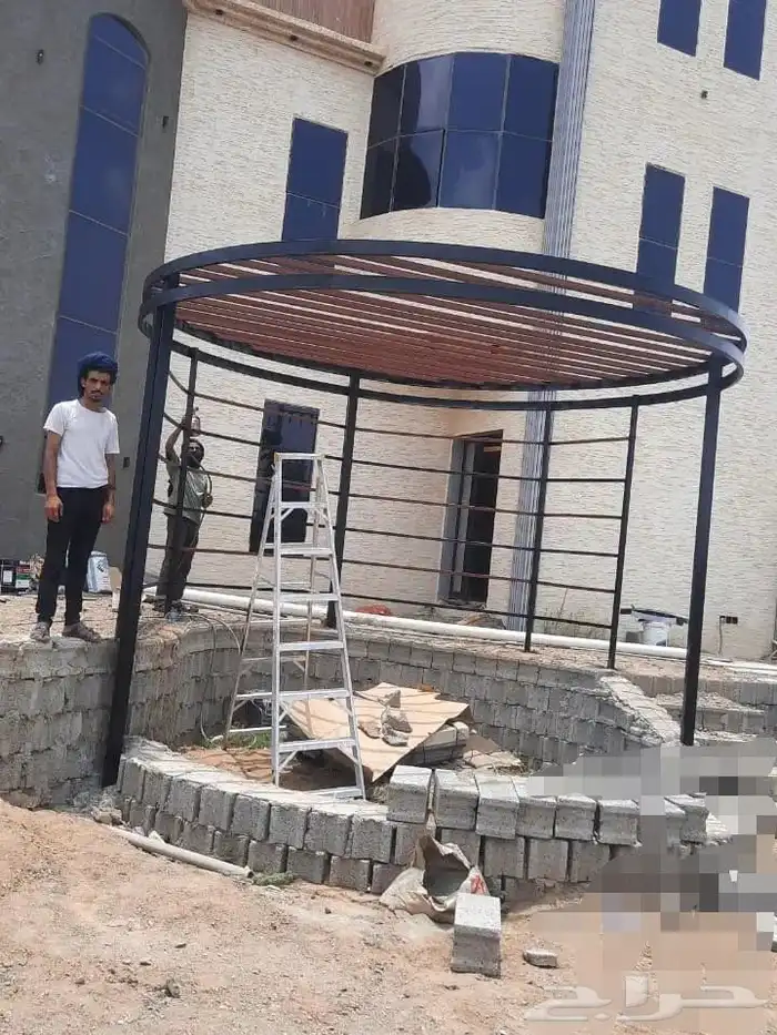 حداد مظلات وسواتر 1