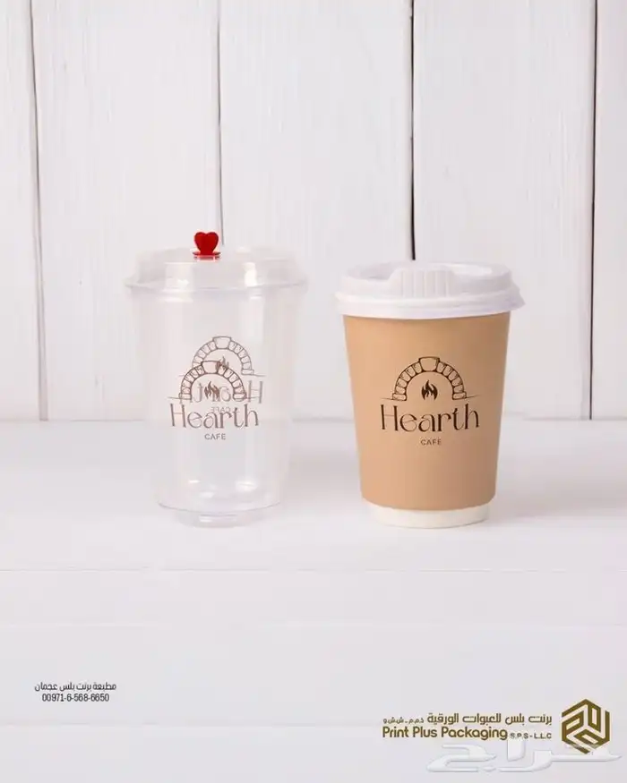 طباعة اكواب ورقية وبلاستيكية جميع الأحجام 0