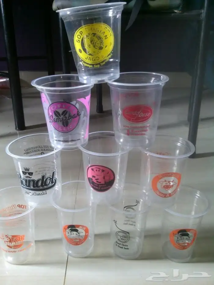 طباعة اكواب ورقية وبلاستيكية جميع الأحجام 3