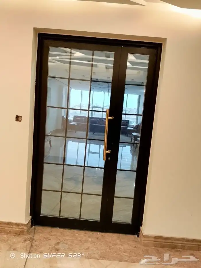 ابواب المنيوم زجاج واجهات استركشر شاور سكريت تفصيل درايش 8