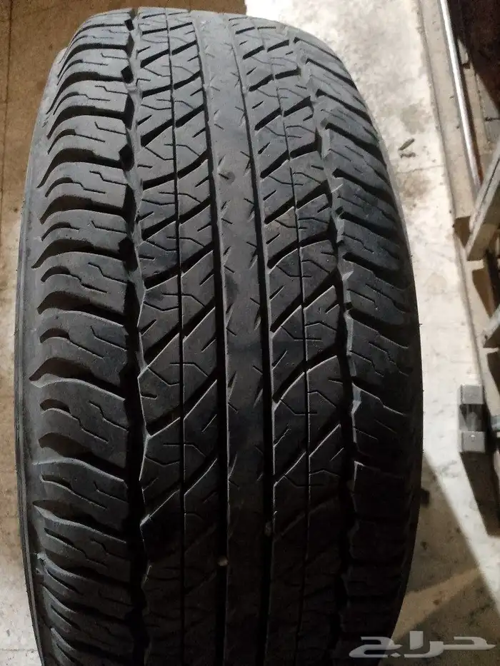 كفرات دلوب وكالة برادو هايلكس دبل فرشنار مقاس 265 65 17 0