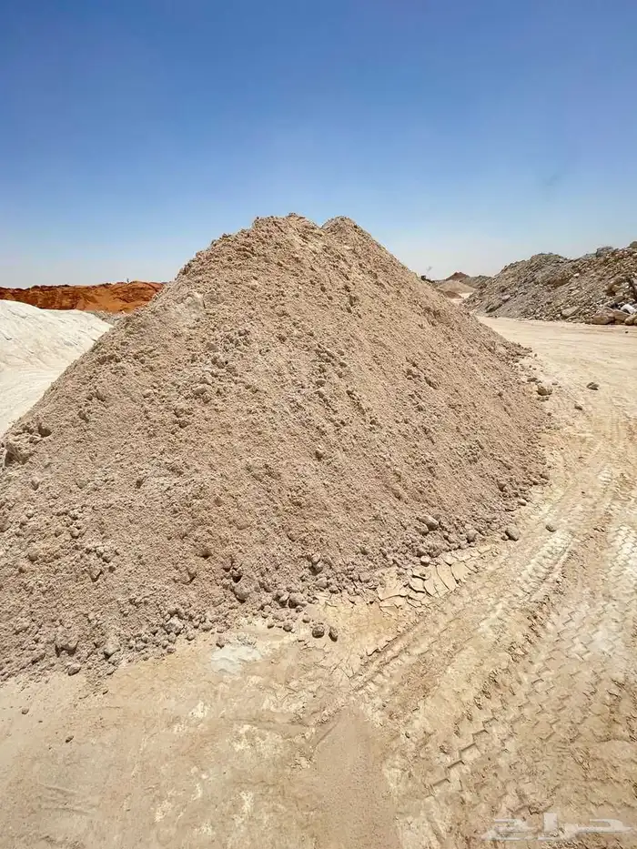 دفان صبيز كسارهA1a رمل لياسه رمل احمرنفوذ بحص زيرو رمل ابيض 9