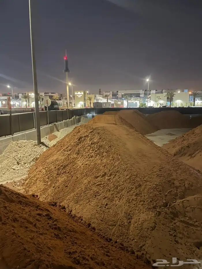 دفان صبيز كسارهA1a رمل لياسه رمل احمرنفوذ بحص زيرو رمل ابيض 1