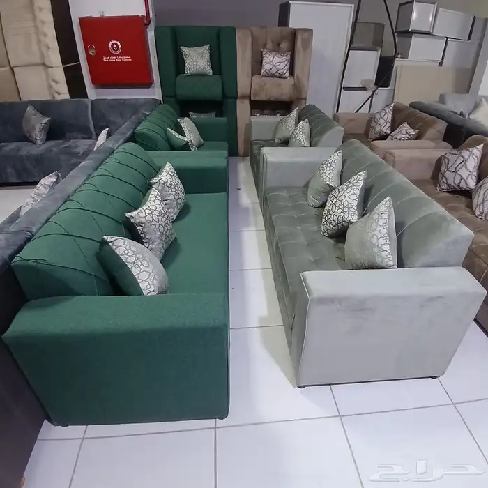 كنب جديد جاهز وبسعر المصنع شامل التوصيل 18