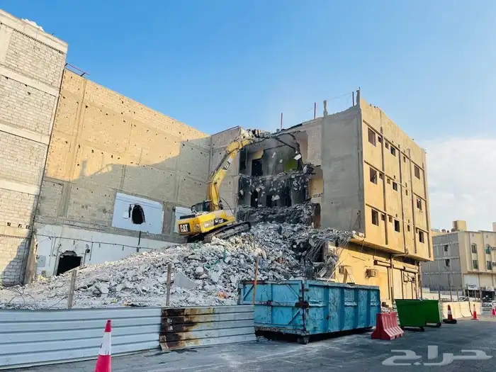 هدم مباني  هدم بيوت قديم ازله المباني التالفه 5