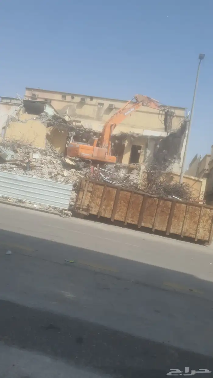 هدم مباني  هدم بيوت قديم ازله المباني التالفه 3