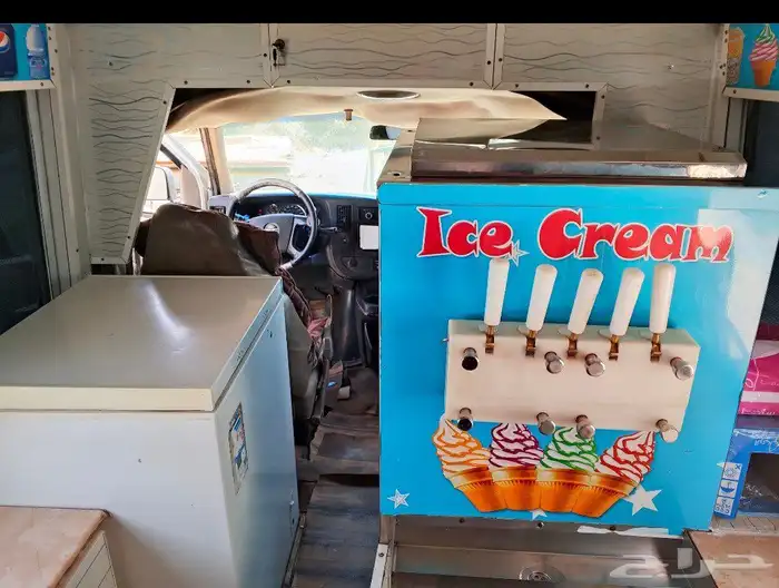 سياره ايسكريم فان للبيع 1