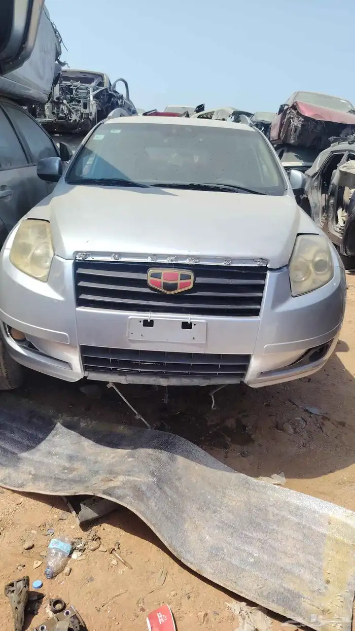 جيب جيليx7 2016 للبيع قطع غيار فقط تشليح جدة الحمدانيه لقطع 1