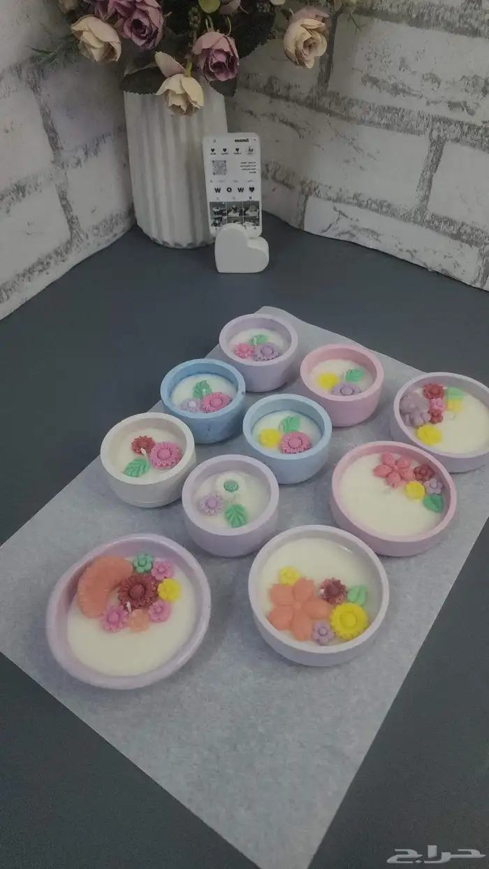 شموع معطره للإهداء 1