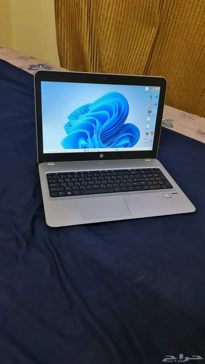 لاب توب HP كور i7 الجيل السابع شبه جديد نظيف 0