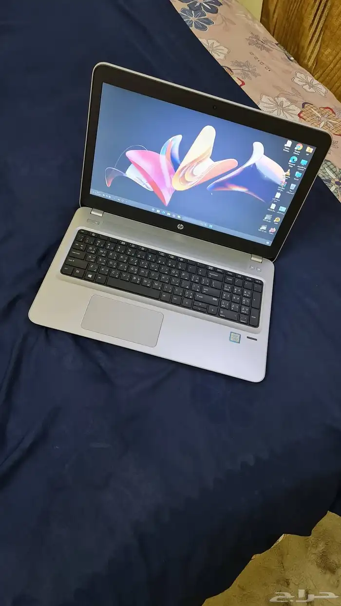 لاب توب HP كور i7 الجيل السابع شبه جديد نظيف 2