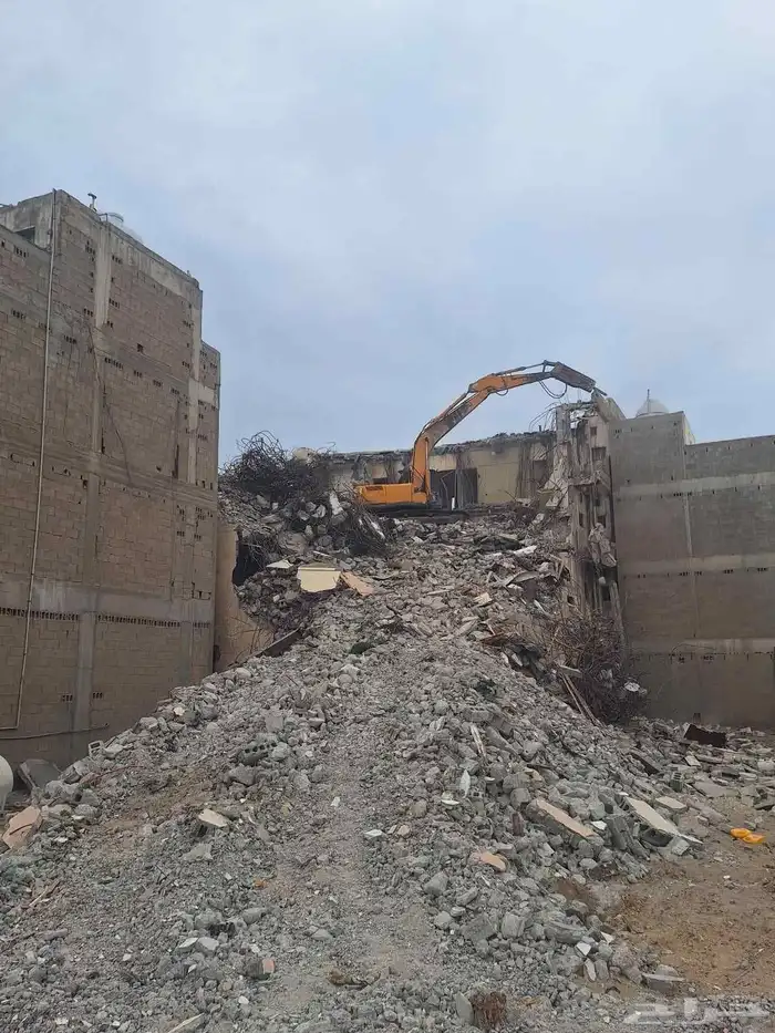 هدم مباني  هدم بيوت قديم ازله المباني التالفه 4