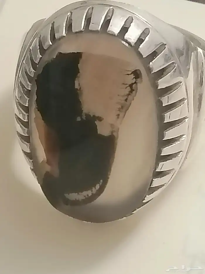 خاتم عقيق مصور 2