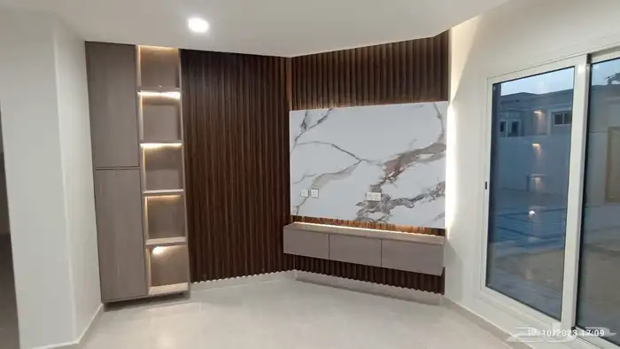 بديل الشيبورد بديل الرخام بديل الخشب شاشه باب مخفي 6