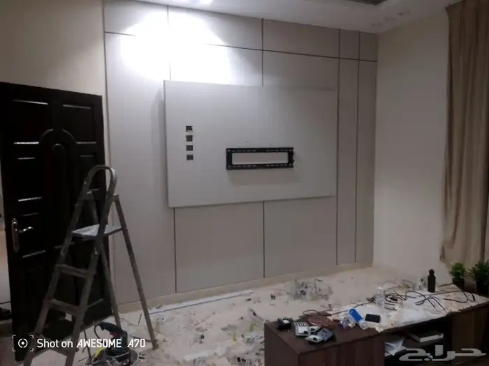 بديل الشيبورد بديل الرخام بديل الخشب شاشه باب مخفي 5