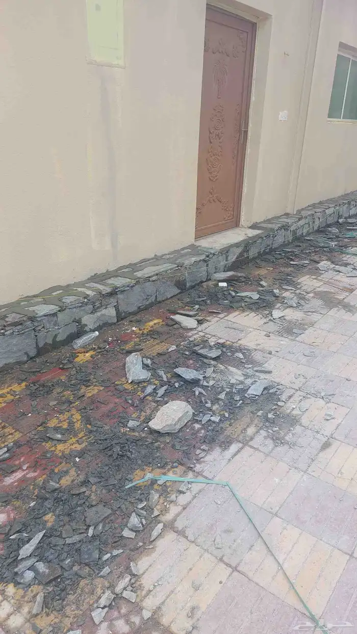ديكور حجر طبيعي وكذالك بناء جدران استناديه او ثمايل 3