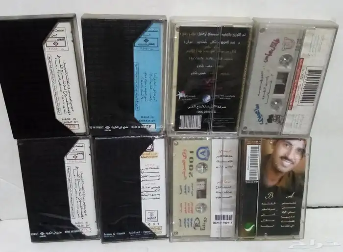 اشرطه كاسيت فنانين اصليه للبيع 7