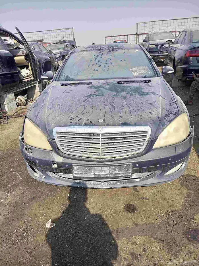 تشليح قطع غيار مرسيدس بانوراما مديل 2007حجم c500 0