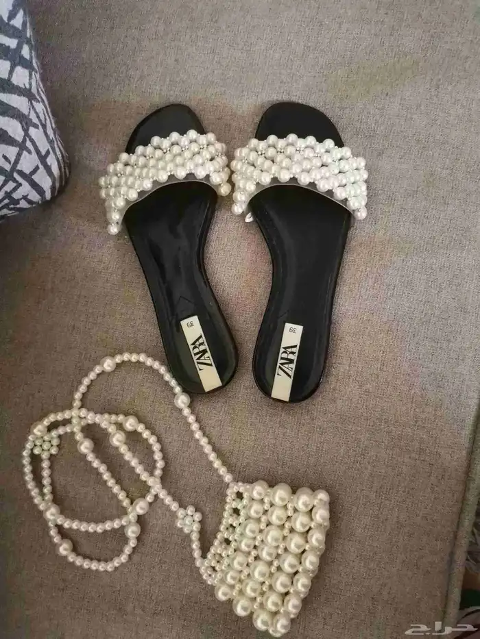 صندل Zara مع شنطتو للبيع 0